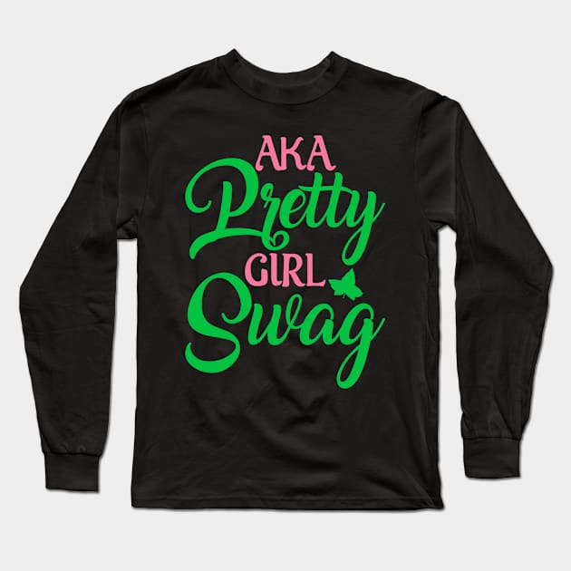 AKA Pretty Wear Long Sleeve T-Shirt by The Greek Mall